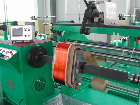 hv coil winding machine.